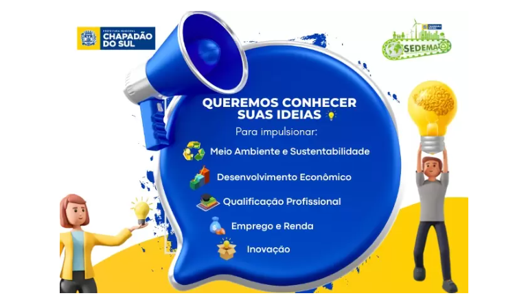 Imagem de compartilhamento para o artigo Chapadão do Sul promove pesquisa para ouvir ideias da população da MS Todo dia